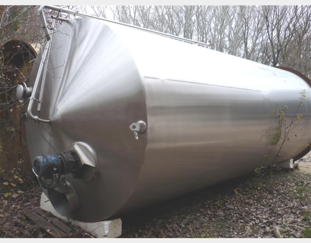 cuve m&eacute;lange INOX 304 Volume : 24000 litres