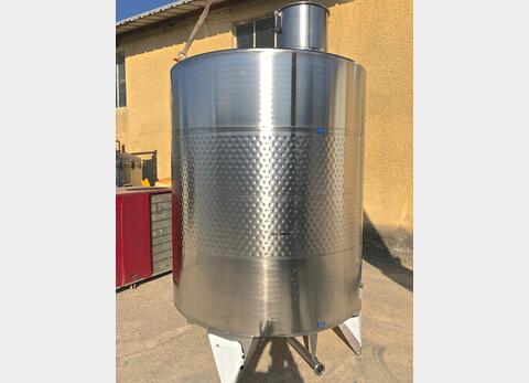 cuve INOX 316 ferm&eacute;e sur pieds MATERIEL NEUF