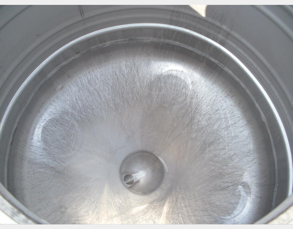 Conteneur de stockage en INOX - Volume : 800 litres