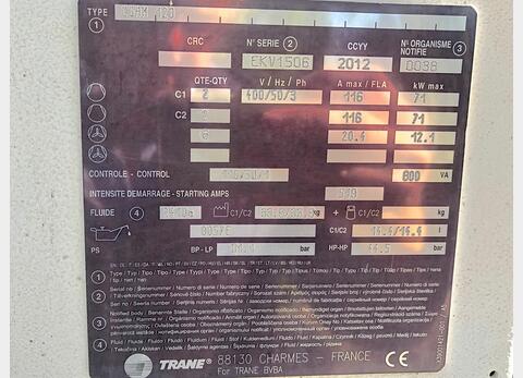 Groupe de froid TRANE CST19