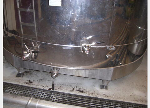Cuve inox 304 de vinification 196.50hls - Marque : ETA, année 1986