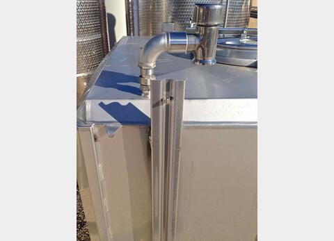 Cuve inox de stockage parall&eacute;l&eacute;pip&egrave;dique Marque CITA