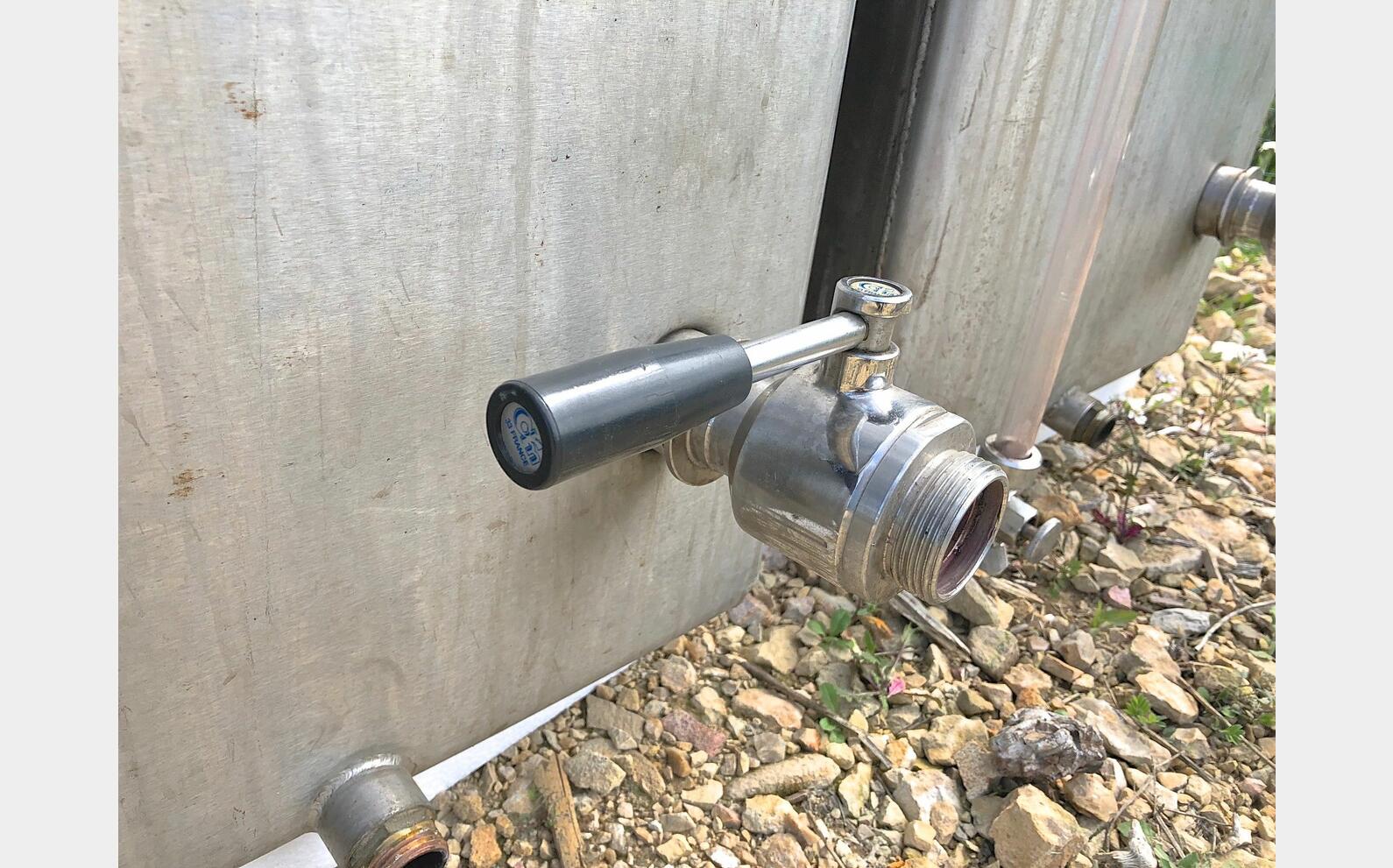 Cuve stockage inox