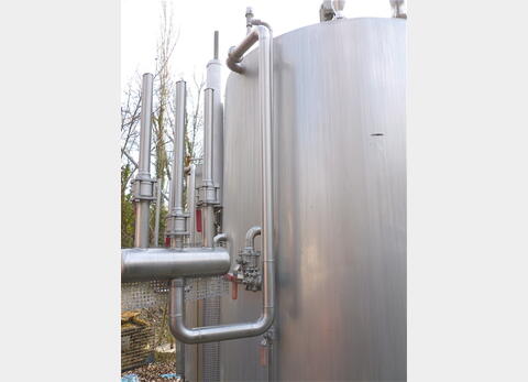 Cuve INOX ferment 3000 L double paroi Volume : 3000 litres