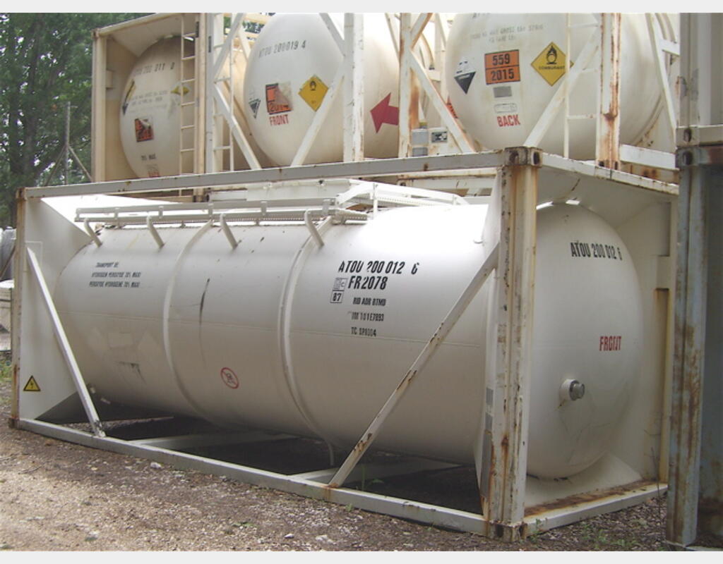 conteneur citerne INOX 304 ARTICLE EN PROMOTION Marque : FAUVET GIREL-17000 litres