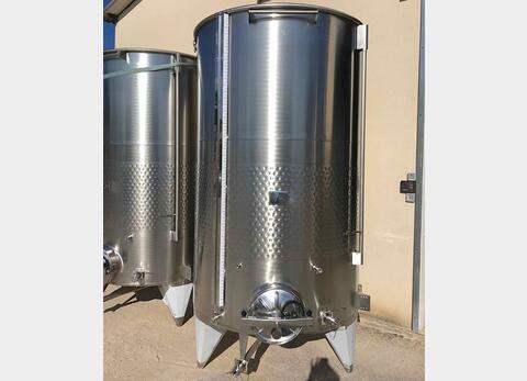 Cuve INOX &agrave; chapeau flottant 50 hls. MATERIEL NEUF
