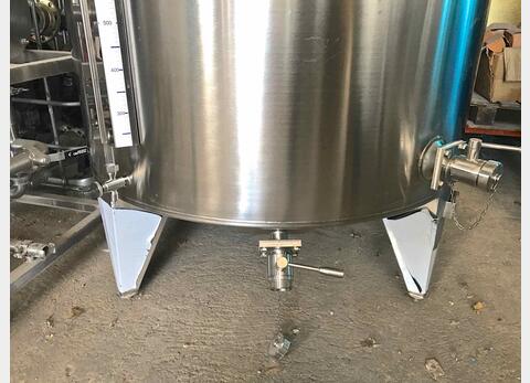 Cuve Inox chapeau flottant de 28 hls Volume : 2800 litres (28 hls)