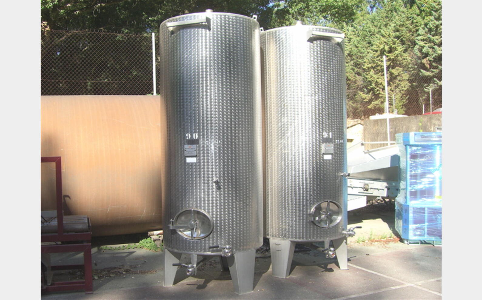 Cuve inox 27 hls