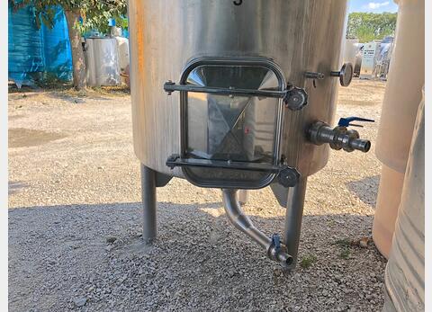 Cuve inox &agrave; chapeau flottant