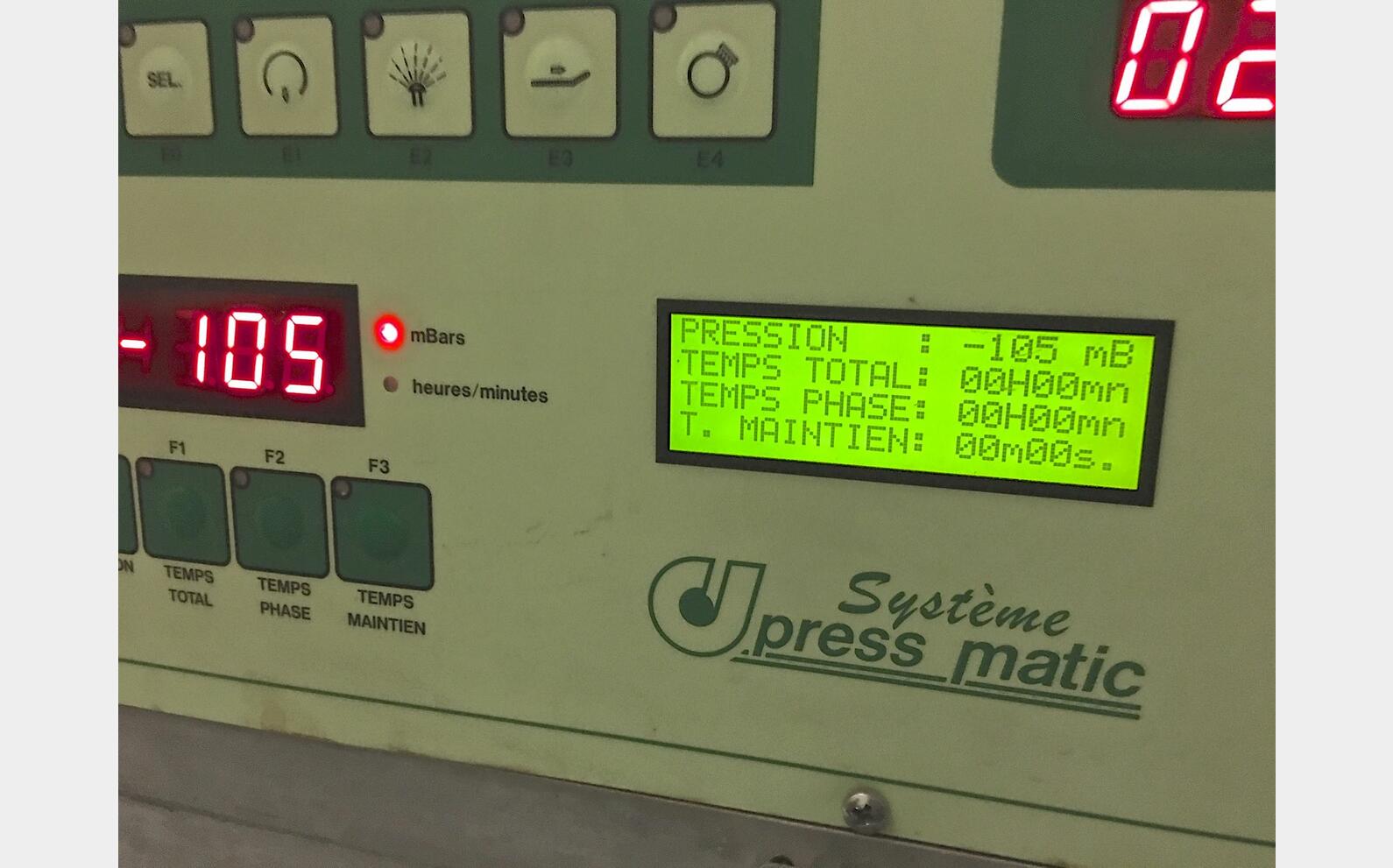 Pressoir pneumatique Mod&egrave;le : Airpress 80 ECO