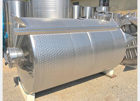 cuve Inox ferm&eacute;e sur pieds MATERIEL NEUF