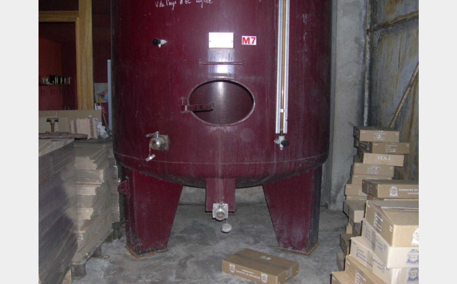 Cuve acier de 100 hls