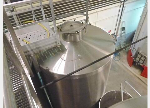 Cuve inox stockage Volume : 185 HLS (18500 litres)