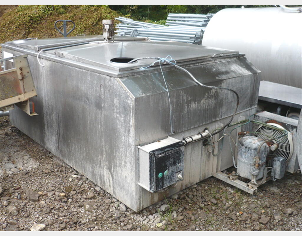 Tank à lait INOX 304 - Marque : PACKO