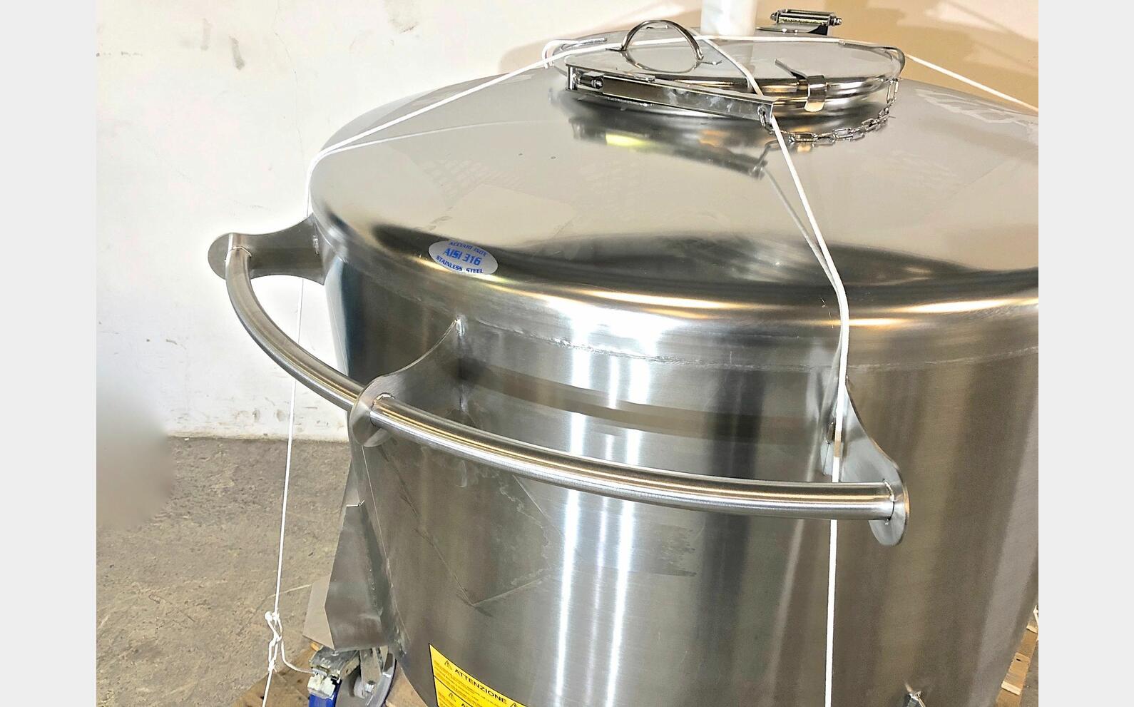 Cuve inox 304 - Sur roues 7.32 HL (732 Litres) ARSILAC