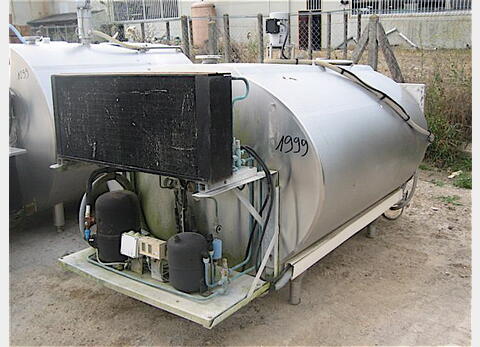 Cuve stockage INOX isol&eacute;e Volume : 1850 litres