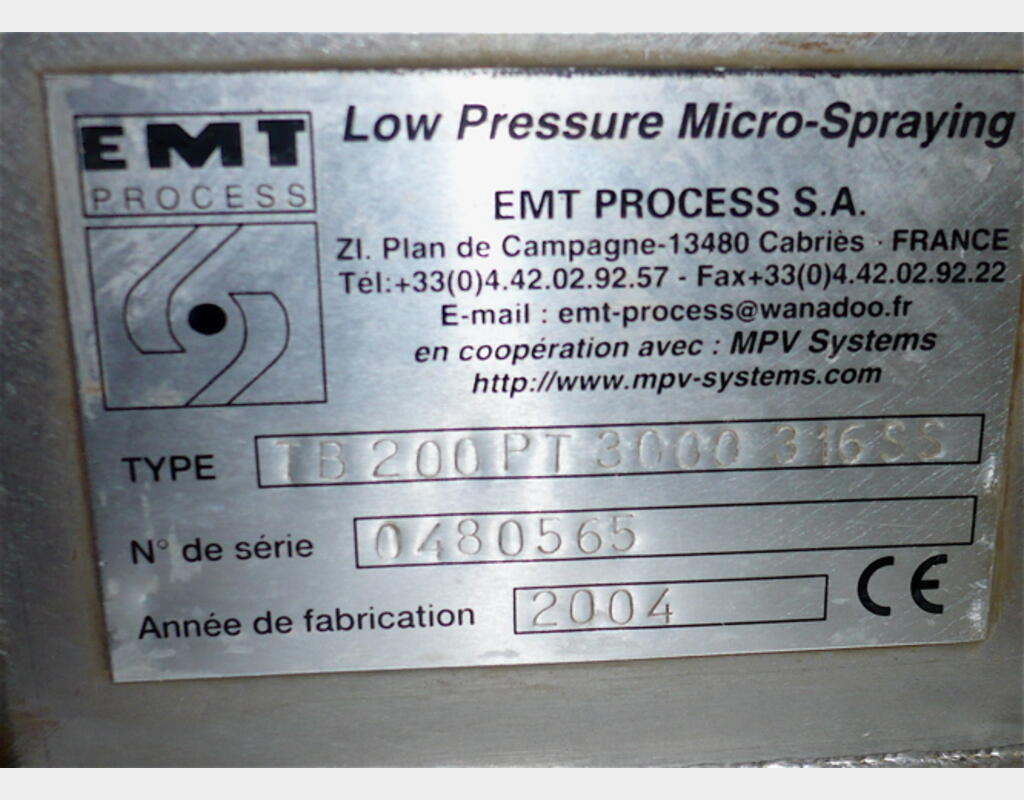 Tambours de salage INOX - Marque : EMT