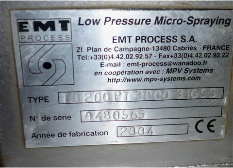 Tambours de salage INOX - Marque : EMT