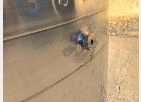 316 stainless steel tank -  - Cooling belts 25 HL (2500 litres) ARSILAC