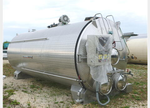 Cuve INOX vinification double paroie - Volume : 320 hls (32000 litres)