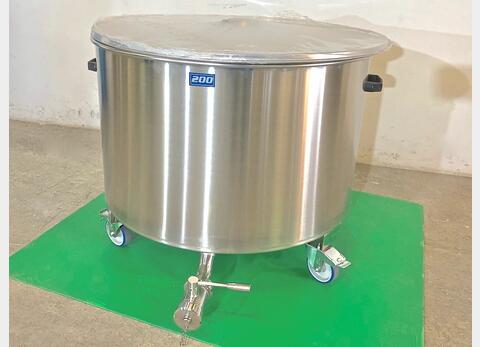 Cuve inox 304 - Sur roues 2.06 HL (206 Litres) ARSILAC