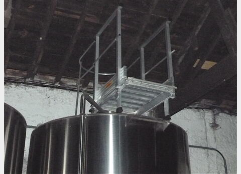 Cuve vinification INOX 304 Volume : 10.700 litres