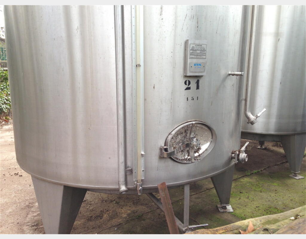 Cuve inox 316 de 150 Hls