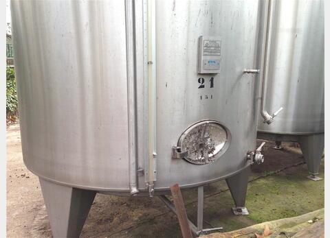 Cuve inox 316 de 150 Hls