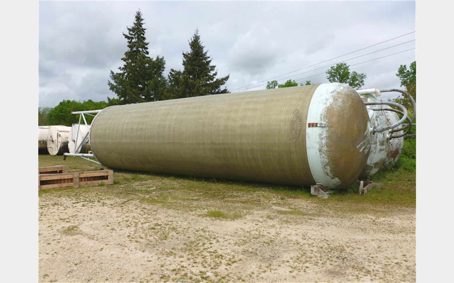silo fibre de verre compartiment&eacute;