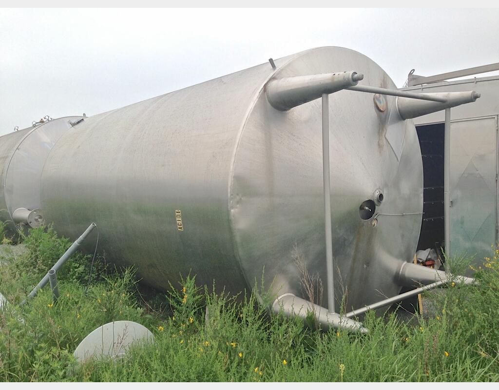 Cuve inox de stockage - isolée de 20 000 l