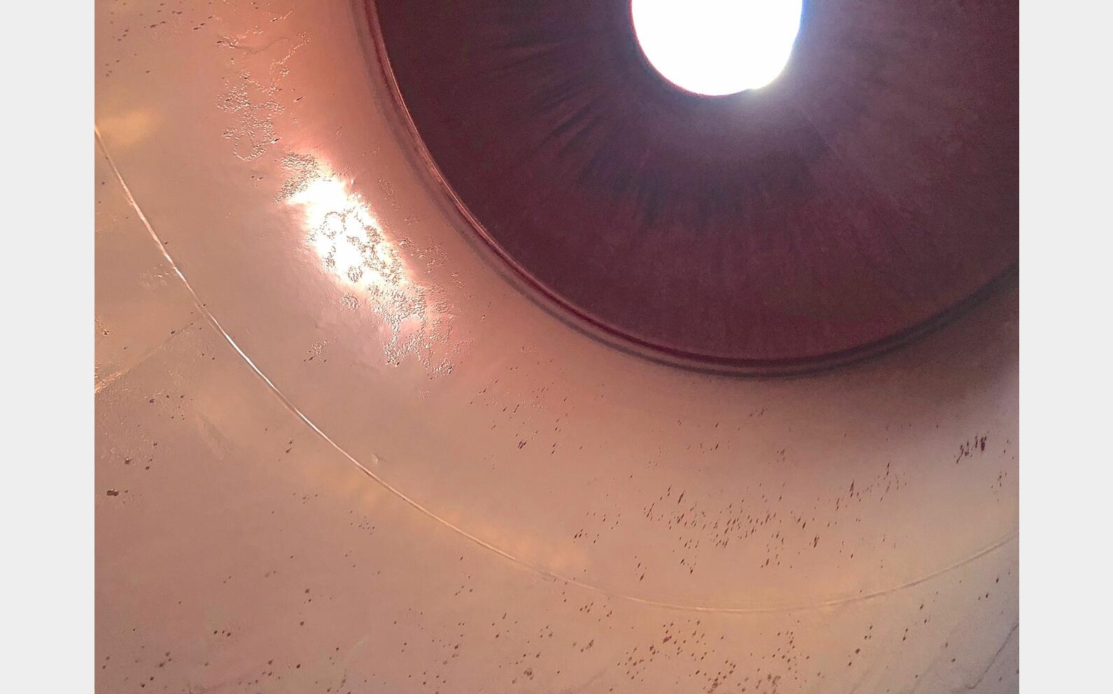Cuve acier revetu