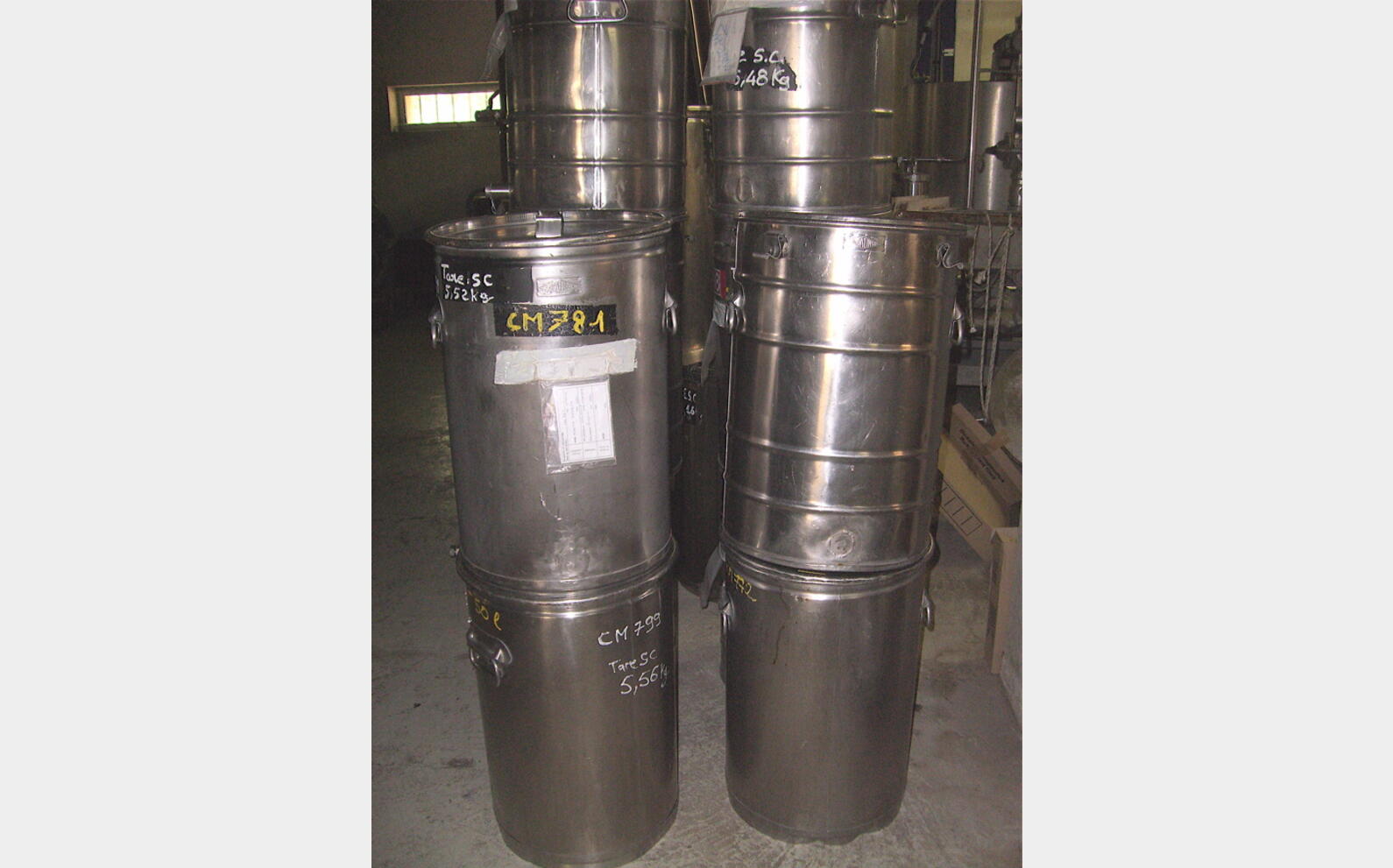 conge stockage INOX