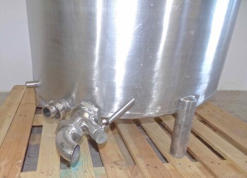 Cuve de mélange verticale - capacité: 350 litres