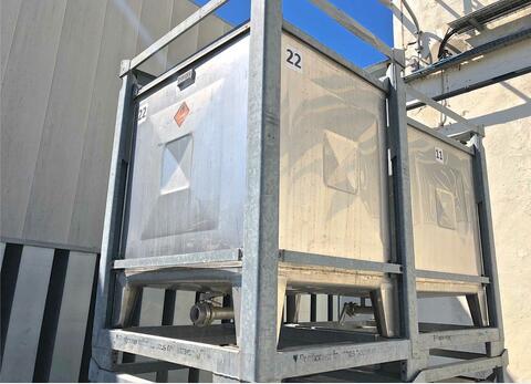 Conteneur inox - 1.000 litres