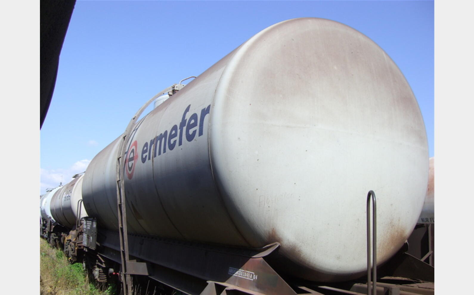 wagons citerne de 54m3 acier revetu revetement correct Provenance alimentaire