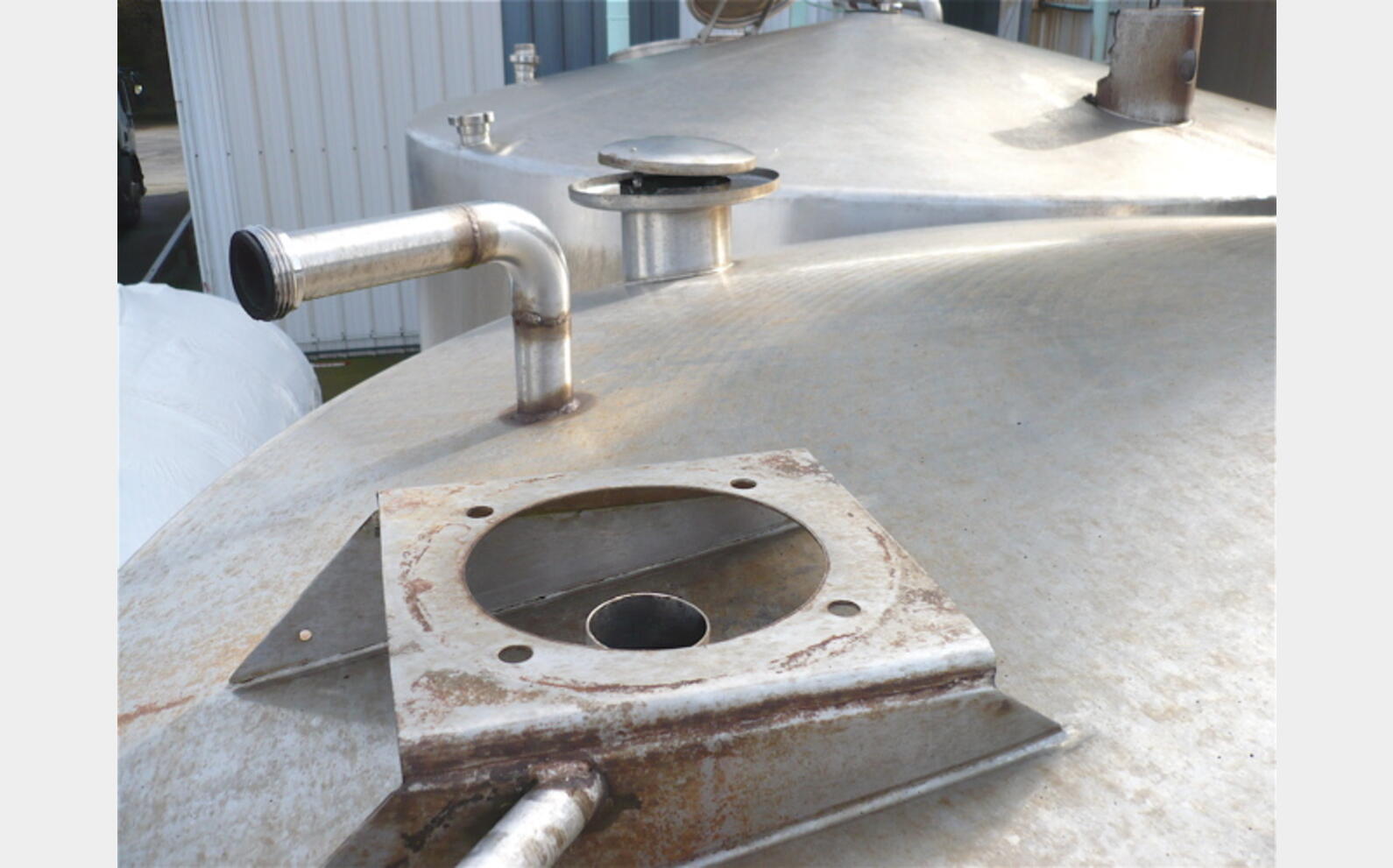 cuve de stockage INOX 304 agroalimentaire, marque PIERRE GUERIN
