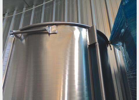 Cuve Inox chapeau flottant de 28 hls Volume : 2800 litres (28 hls)