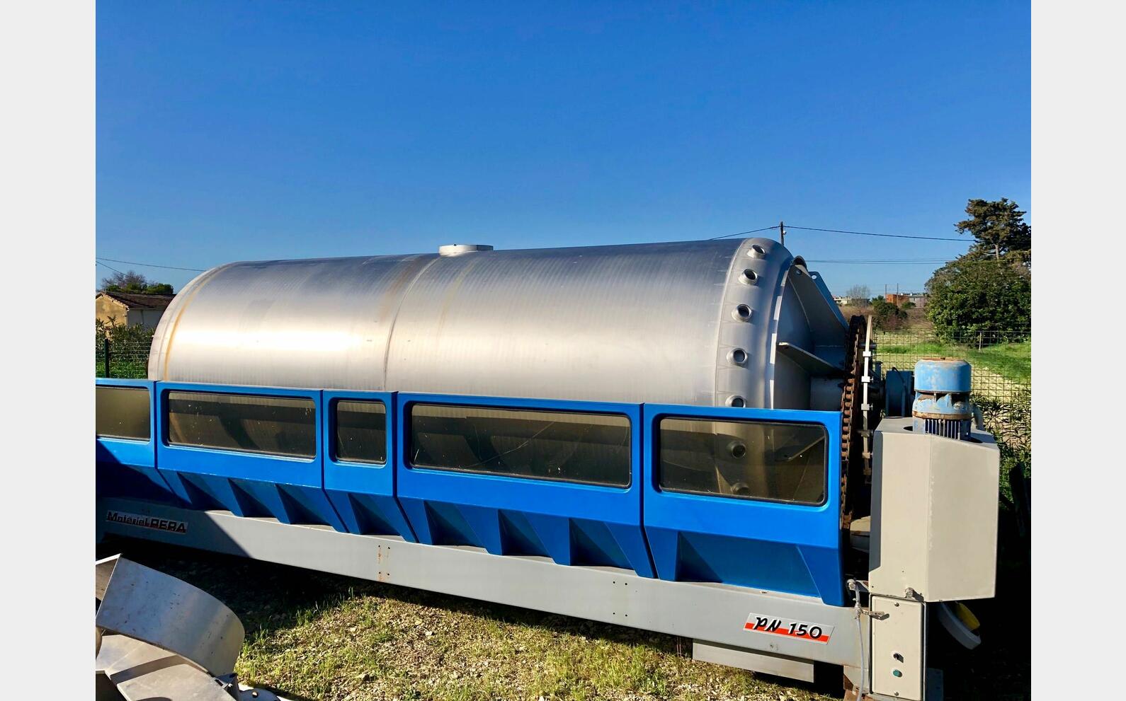 Pressoir - Garantie 1 campagne 150 HL (15 000 litres) PERA