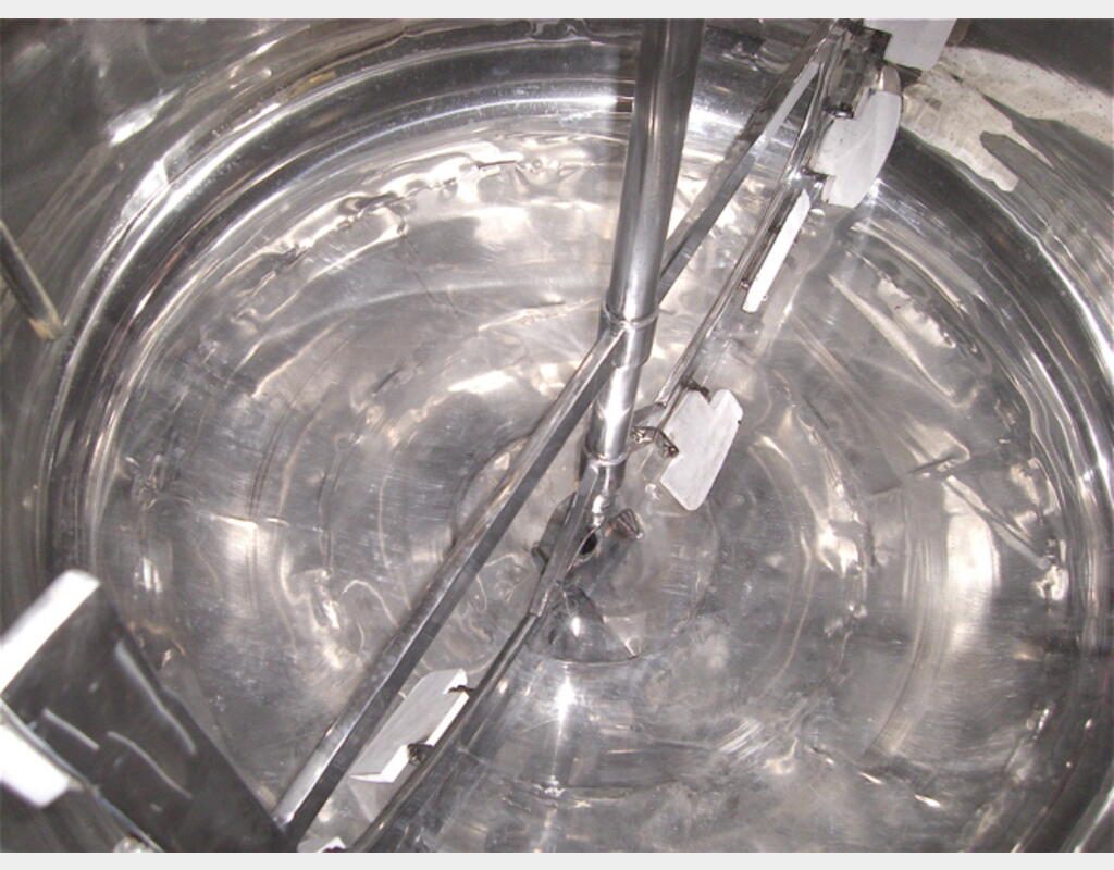 Cuve de mélange 1.000 litres - INOX 316 L