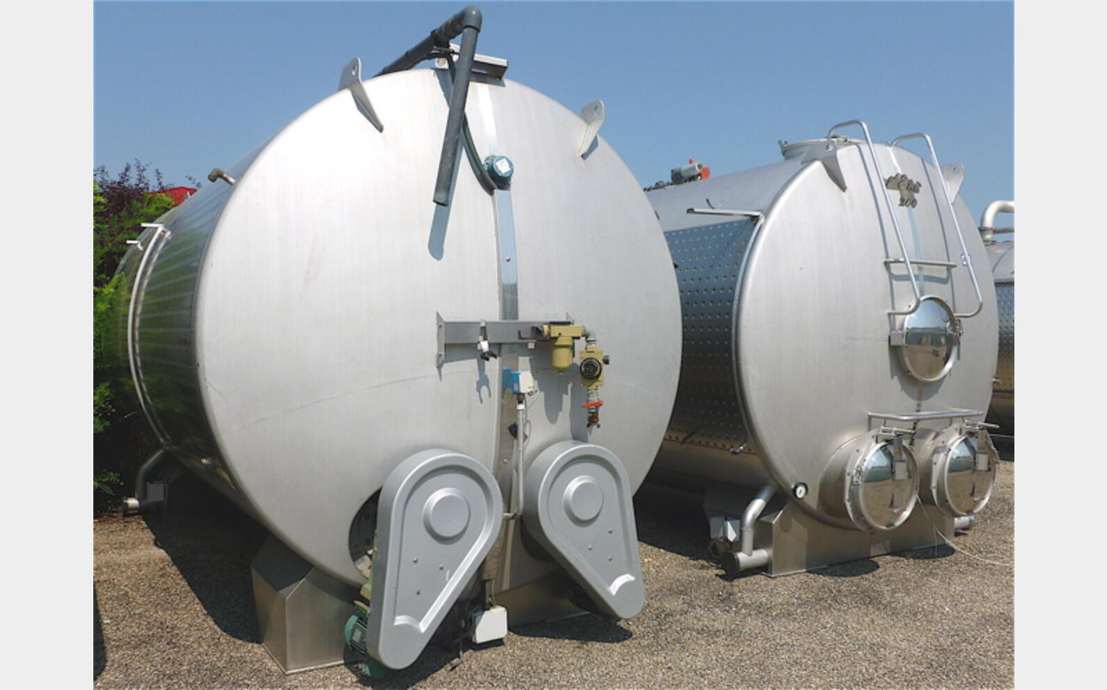 Cuve vinification PERA vis extractions int&eacute;rieures CAB 200 Marque : PERA
