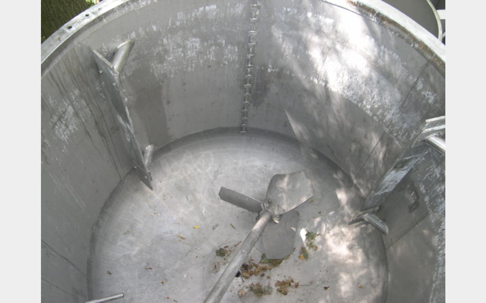 cuve m&eacute;lange INOX Volume : 1600 litres