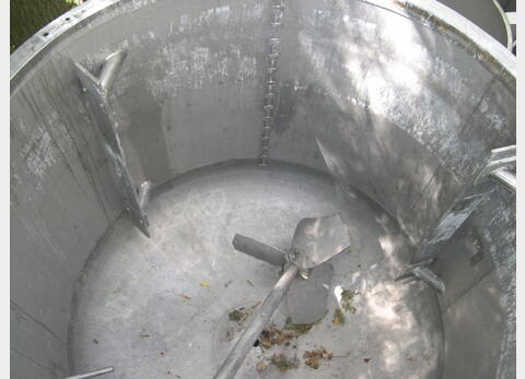 Cuve de mélange en INOX - Double paroi