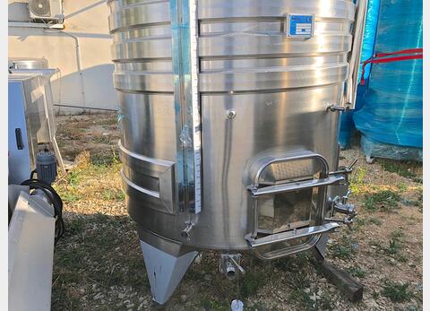 Cuve inox &agrave; chapeau flottant  40 hls